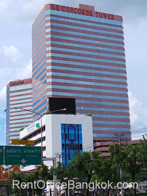 Le Concorde office tower Bangkok office space for rent